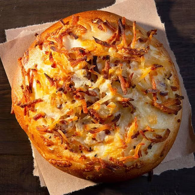 Cheesy Hashbrown Bagel