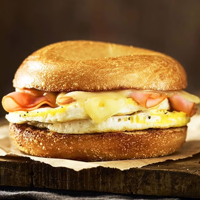 Ham Swiss Egg Sandwich