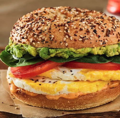 Garden Avocado Egg Sandwich