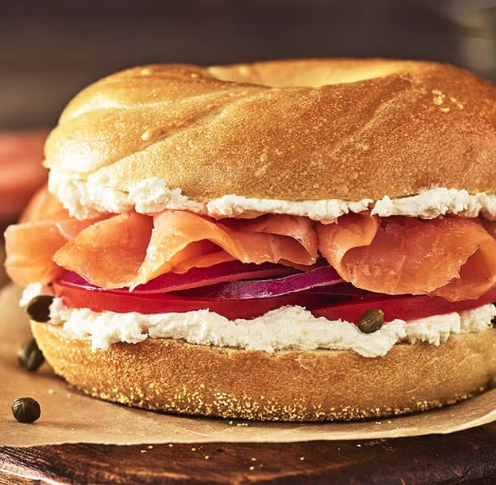 Nova Lox Sandwich
